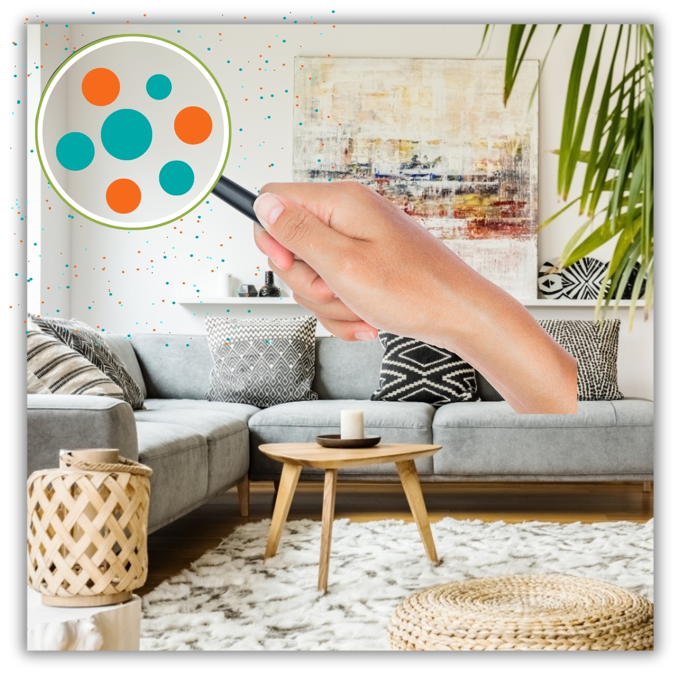 Airborne Particles from Termite Activity