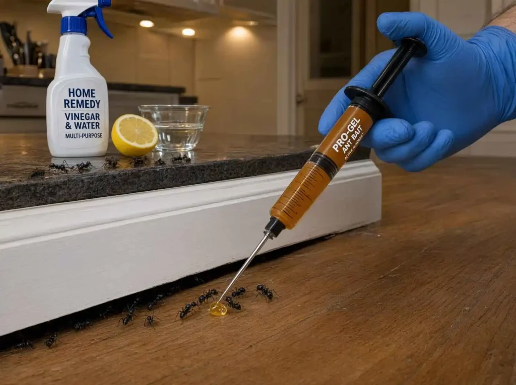 DIY Ant Control vs. Professional Treatment